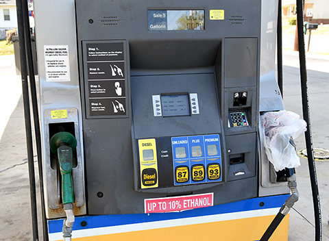 Gas pump website