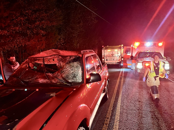 Deer involved accident – Reedy Fork Road | The Journal Online